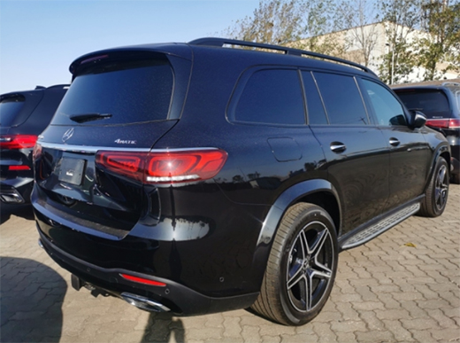 21款奔馳GLS450智能大燈led盡顯豪華