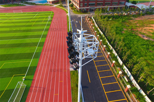 照亮運動風采 柏克體育肇慶華南師范大學附屬學校體育場照明項目