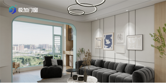 極加門窗：用莫蘭迪色系重構(gòu)空間美學，讓家成為流動的藝術(shù)館